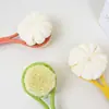 Escova de Banho Japonesa de Lado Duplo com Cabo Longo e Cerdas Macias, Esfoliador de Costas, Escova de Banho de Limpeza Dois em Um