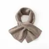 Bufanda de Lana Pura Suave Tejida Bordada Perforada Otoño e Invierno Versátil Cera Cálida para el Cuello Bufanda de Moda para Hombres y Mujeres Simple