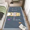 Alfombra Piso Alfombrilla Dormitorio Chica Ins Resistente a Manchas Manta Mesita de Noche Cojín Felpudo Niños Alfombrilla Gateo en el Piso