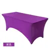 Suministro Directo de Fábrica de Cubre Mesas Elásticos para Comercio Exterior, Personalizables en Tamaño, Color, Patrón y Logotipo, Cubre Mesas Personalizados para Eventos de Fiesta