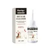 Gotas para Ouvido Pet FURRIYO - Remoção de Cera, Limpeza de Ouvido, Desodorizante, Cuidado Auricular, Líquido Anti-Ácaro de Ouvido para Gatos e Cachorros