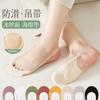 Venta Directa de Fábrica de Pájaros Oulian Calcetines para Tacones Altos Invisibles de Esponja de Seda Helada de Primavera y Verano Calcetines de Ligero Zhuji