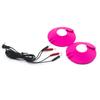 Juguetes sexuales para adultos electrodo descarga eléctrica dispositivo orgasmo accesorios para hombres y mujeres tamaño pequeño parche para el pecho copa para mujeres 1 par