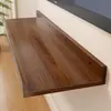 Estantería de pared Mueble flotante para TV en sala de estar Estante de almacenamiento de pared de una sola palabra Máquina para juguetes caseros Estante de almacenamiento de caja superior