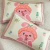 Fundas de Almohada de Seda Helada para Niños de Verano, Juego de Dos, 30X50, Fundas Interiores de Almohada Refrigerante para Bebés de Guardería, Fundas Internas a Prueba de Sudor para Núcleos de Almohada