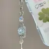 Colgante Botella de Deseos de Estrella Cadena para Teléfono Móvil Hecha a Mano Estilo Ins Colgante Lindo Cadena para Bolsas Cadena para Llaves Cadena Colgante