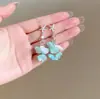 Brincos de Borla Pétala de Concha Branca Simples Mais Vendidos na Europa e América, Brincos de Estrela Versáteis Modernos e na Moda para Mulheres