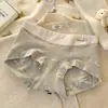 Ropa interior de algodón puro para mujer, ángulo pequeño, cintura media, todo algodón 10A, antibacteriana, entrepierna extendida, algodón de grado A para bebés, niñas, mujeres, al por mayor