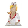 Broche Creativo de Dibujos Animados Europeos y Americanos Estetoscopio Estéreo Doctor Enfermera Forma de Corazón Electrocardiograma Gota de Aceite Insignia Pecho Al por Mayor