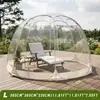 Barraca Céu Estrelado de PVC Transparente, Montagem Rápida Sem Esforço, Barraca Transparente para Camping e Pousada, Barraca para Fotos ao Ar Livre