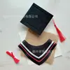 Bata de Doctor para Muñeca de 30cm Set de Sombrero de Doctor y Certificado Juguete de Peluche Muñeca Ropa de Doctor Sombrero Regalo de Graduación