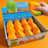 Nuevo juguete realista de mango, un popular gadget para aliviar el estrés y mejorar el estado de ánimo, un juguete creativo para la reducción del estrés para niños, al por mayor