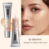 Comercio Exterior Transfronterizo Tvlv Base de Maquillaje Líquida Mate de Larga Duración, Impermeable y a Prueba de Sudor, Hidratación de Larga Duración, Ligero, Corrector Impermeable y a Prueba de Sudor