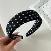 Diadema de Lunares Coloridos Dopamina Estilo Coreano de Verano, Accesorio de Lujo de Alta Gama para el Cabello para Mujer