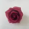Cabeça de Rosa Simulada Decoração de Casamento Botão de Rosa Enrolado Decoração de Casa Flores Flores Artificiais