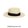 Novo Estilo Chapéu de Palha Feminino de Verão Alta Qualidade Estilo Pastoral com Temperamento Elegante e Aba Larga, Chapéu de Proteção Solar para Férias na Praia