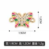Accesorios de Colgante para Pulsera y Collar DIY con Lentejuelas y Pedrería de Mariposa de Colores Venta Directa de Fábrica Se Pueden Mezclar y Enviar Transfronterizo