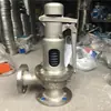 Válvula de Seguridad de Arranque Total para Gas Acero Fundido Vapor Válvula de Seguridad de Alta Temperatura A42Y-16C Dn100 Válvula de Seguridad de Arranque Total