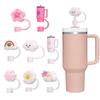 Transfronterizo en stock Funda para pajilla de vaso Stanley tapón de polvo tapa de pajilla de flor ventas directas de fábrica explosiones de Amazon