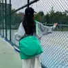 Bolsa de Ombro para Tênis Esportiva ao Ar Livre Pode Ser Usada na Diagonal, Mochila de Tênis Portátil Fashionável Unissex Mochila