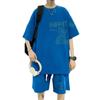 Camiseta de Manga Corta para Adolescentes Nicho Moda de Verano para Hombre Moda Suelta Casual Deportes Ropa Fresca Traje
