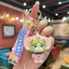 Chaveiro de bebê chorando em desenho animado, pingente tridimensional fofo para mochila de meninas, acessórios, chaveiro de carro para casal, atacado