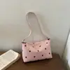 Bolsa de ombro única transversal retrô simples casual elegante da moda versátil com bolinhas grandes de nicho de alto valor verão 2026