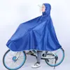 Capa de Chuva Bicicleta Ensino Fundamental Masculino e Feminino Crescimento Corpo Inteiro Único Ciclismo Mountain Bike Poncho