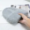 Chapéu de Tricô de Pelo de Coelho para o Inverno 2026 para Mulheres, Quente e à Prova de Vento, Gorro sem Aba, Chapéu de Lã Dobrável e Moderno