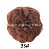 Pelucas de Cabello Sintético Transfronterizas, Ligas para el Cabello, Accesorios para el Cabello, Diademas, Moño de Cabello Sintético, Moño de Cabello Sintético de 35g