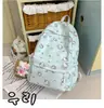 Mochila de Gato de Dibujos Animados con Estampado Completo Energética para Estudiantes de Secundaria y Preparatoria, Mochila Escolar Estilo Chica Dulce, Mochila Ligera de Gran Capacidad