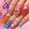 Nuevas Puntas de Uñas Portátiles de Estilo Largo para Comercio Exterior Transfronterizo Venta al por Mayor Arte de Uñas Piezas de Uñas Producto Terminado 24 Piezas Pegatinas de Uñas Postizas Portátiles