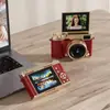 Cámara CCD, ultra alta definición, diseño de tapa abatible, cámara digital todo en uno para grabar, adecuada para estudiantes, uso en campus, alta definición, estilo retro y viajes