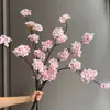 Venda Direta da Fábrica Flor de Pera Simulação Atacado Decoração Zen Modelo de Quarto Hotel B&B Decoração Flores Artificiais Flores de Mesa Flor de Cerejeira