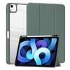 Adequado para 2024iPadai11 acrílico transparente slot para caneta fundo rígido borda macia iPadpro11 capa protetora iPad13 polegadas