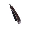 Navaja manual antigua con mango de madera soporte para cuchilla de afeitar cambio de cuchilla reparación facial raspador de cabello corte de cabello raspado de cabello reparación de cabello cejas