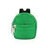 Cremallera en el hombro Billetera pequeña para monedas Colgante Mochila escolar pequeña Llavero Cadena para llaves Mini mochila pequeña Billetera para muñecas