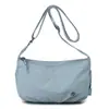 Bolsa Transversal Multicamadas Feminina 2025 Outono Nova Bolsa Casual Feminina Bolsa Leve de Tecido de Nylon Bolsa de Ombro Transversal Feminina