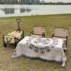 Tapete de Picnic Personalizado Tapete a Prueba de Humedad Estilo Ins Engrosado Tapete para Exterior Estilo Camping Manta de Picnic Alfombra Bohemia