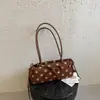 Bolso de Hombro con Lunares de Moda Coreana para Mujer 2026 Nuevo Bolso de Mano de Nicho Dulce para el Trabajo Bolso Tote de Hombro Único de Gama Alta