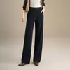 Pantalones de Moda de Cintura Elástica Pierna Ancha para Mujer, Nuevos Pantalones Casuales Otoño/Invierno 2026, Sueltos, Adelgazantes, Pantalones Rectos con Caída