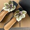 Nuevos Tacones Altos de Flores de Marca Nicho de Tailandia