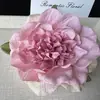Didy No Tiene Miedo del Mismo Pasador Verde de Phalaenopsis Flor Lateral Flor Artificial Tocado Accesorios para el Cabello de Viaje a la Costa