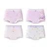 Ropa Interior Infantil Niñas Algodón Puro Algodón Clase A Niñas Pequeñas Bóxers Completamente de Algodón en la Entrepierna Niños Bebé Shorts Sin Rozaduras