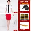Verão piloto de aviação comissária capitão uniforme de trabalho camisa profissional camisa branca masculina e feminina terno vazio menos