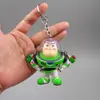 Tenedor de Historia Creativo Spaceman Muñeca de Mezclilla Llavero de Coche Accesorios para Bolsos Colgante Regalo
