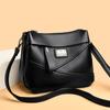 Bolsos Personalizados para Mujer, Nuevos Bolsos de Hombro para Mujer de Gran Capacidad con Tres Capas, Bolsos para Mujer, Versátiles Bolsos Cruzados de Piel Suave para Madres de Mediana Edad