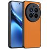 Funda protectora de cuero ultrafino con textura de piel de cordero y anticaídas para vivoX200Pro.