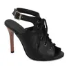Sandalias Boca de Pez, Tacones con Textura de Madera, Tacones de Aguja, Tacones Súper Altos, Correas con Hebilla Hueca en la Espalda, Sandalias para Mujer, Sandalias de Tacón Alto Abiertas en la Punta para Mujer, Comercio Exterior
