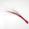Palo de Pluma de Avestruz DIY Colorido Atrezzo Decorativo Sombrero Accesorios para Ropa Palo de Pluma Decorativo